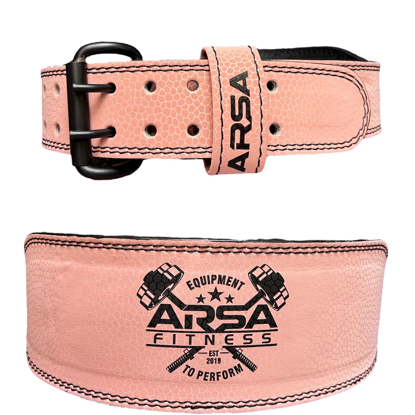Pink Power 9MM Weightlifting Belt - SKINZ Collection