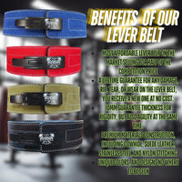 lever belt