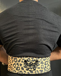 10MM Lever Designer Belt - Cheetah