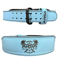 Aqua 9MM Weightlifting Belt - SKINZ Collection