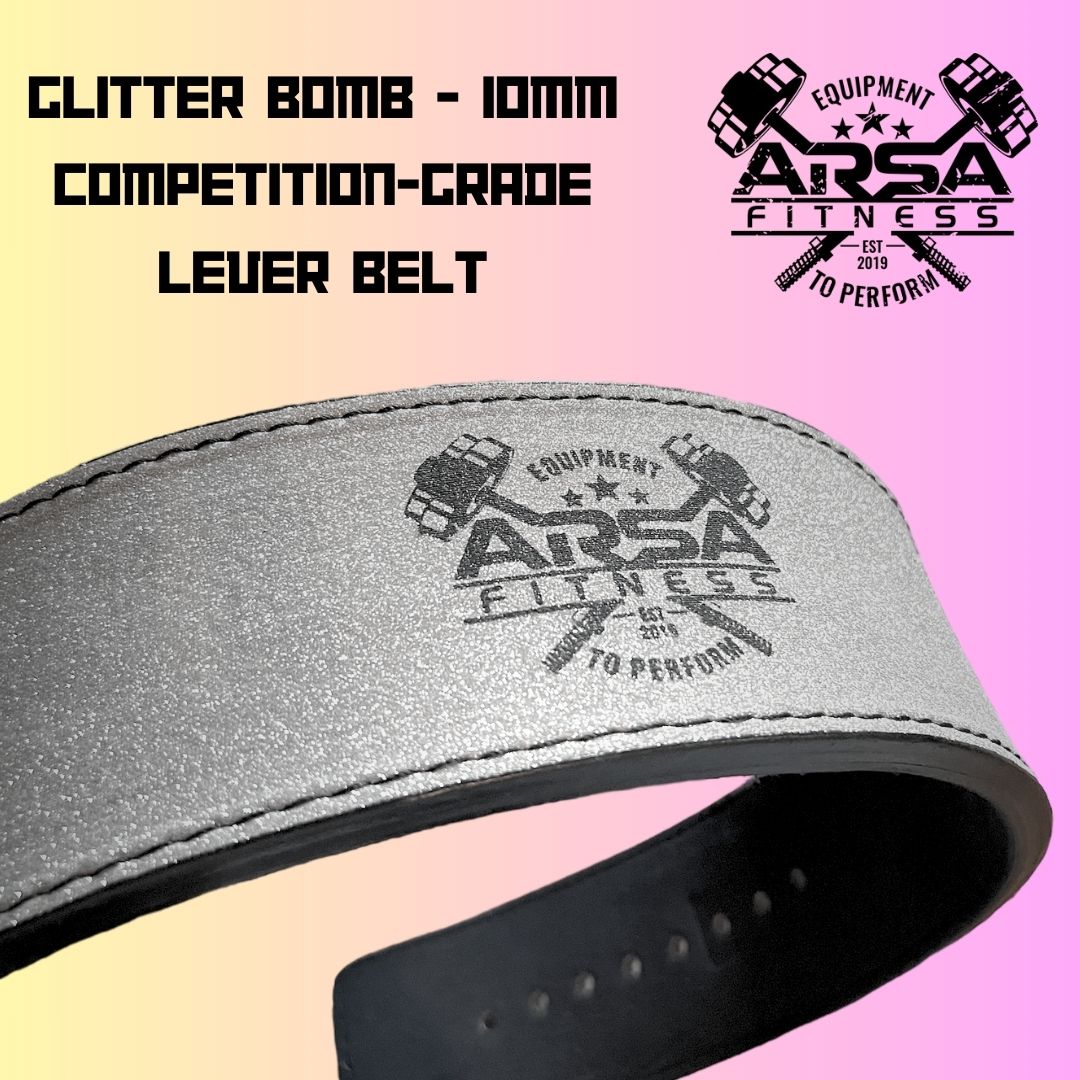 Glitter Bomb 10MM Competition Grade Lever Belt
