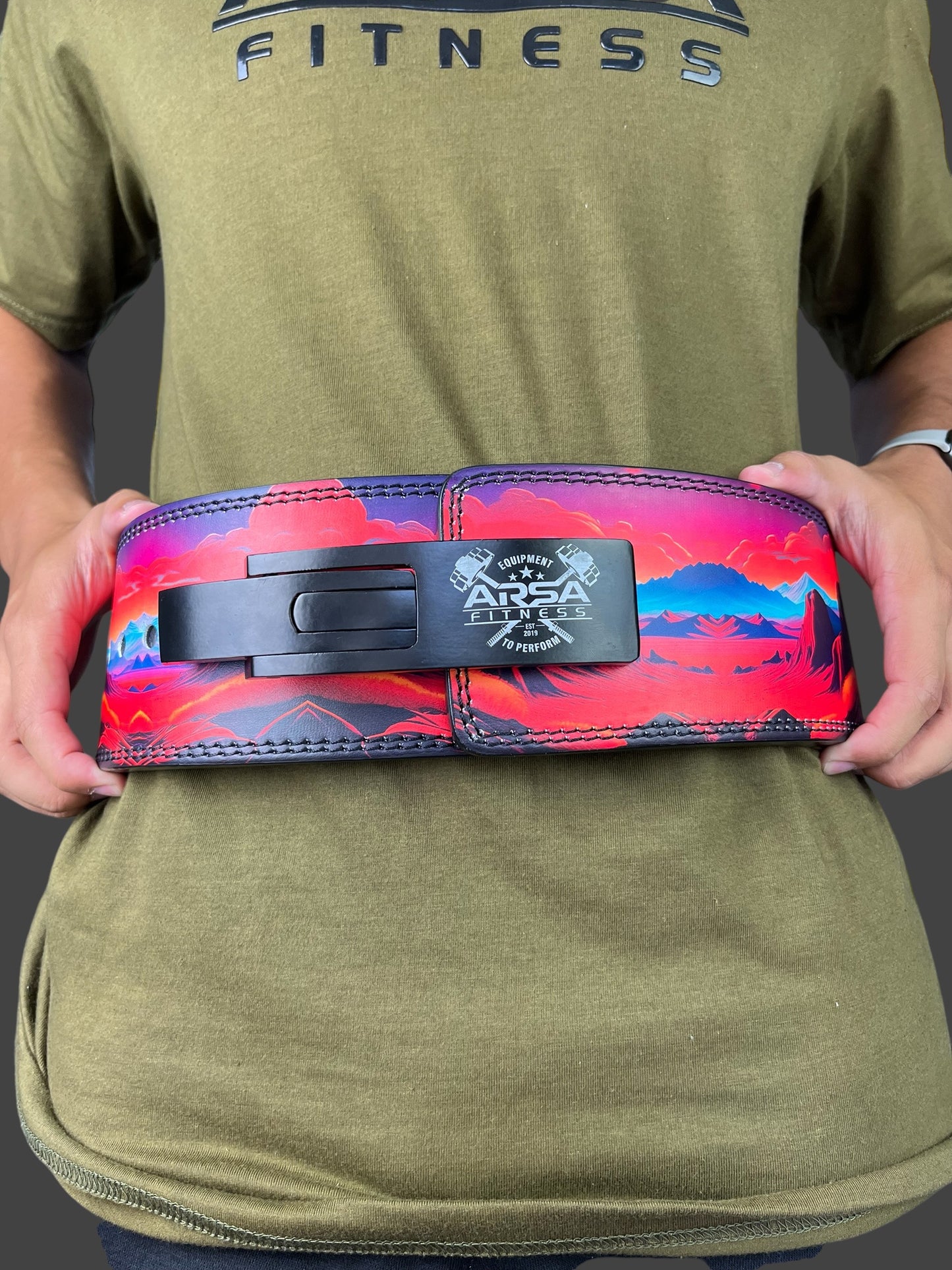 Man On Mars 10MM Lever Belt