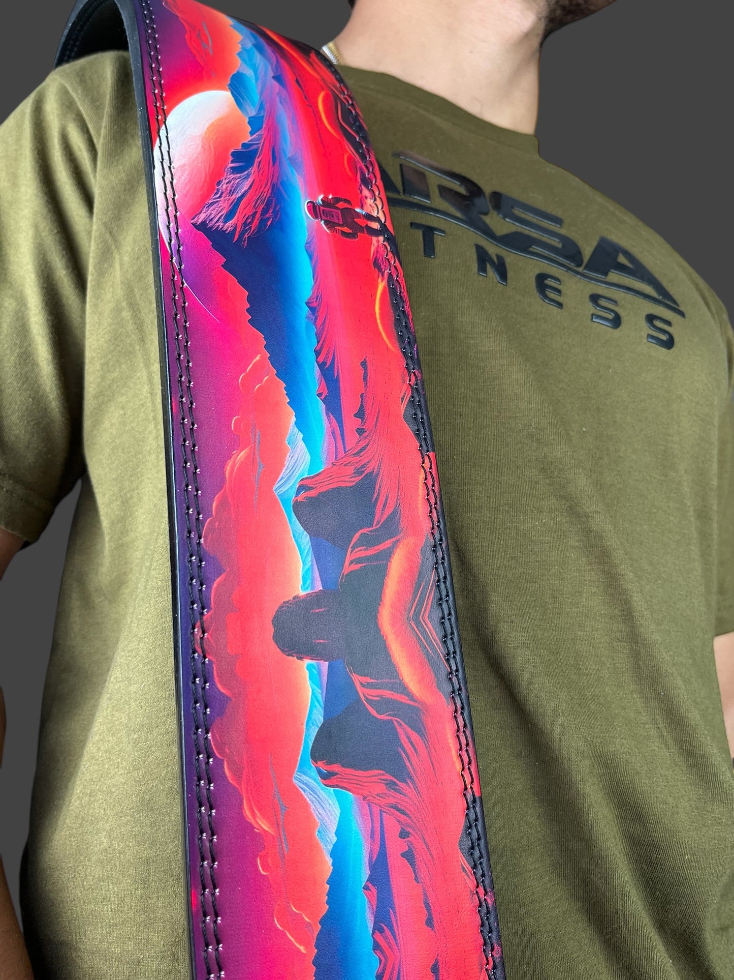 Man On Mars 10MM Lever Belt