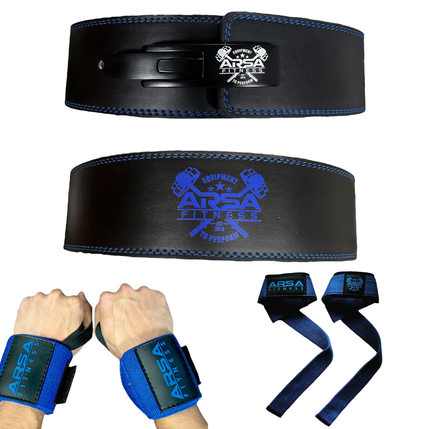 10MM Lever Leather Belt - Neptune Bundle With Wraps