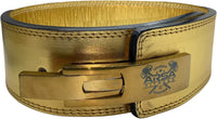 10MM Lever Gold Standard Belt - Golden