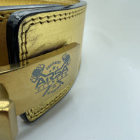 10MM Lever Gold Standard Belt - Golden