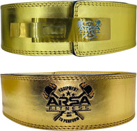 10MM Lever Gold Standard Belt - Golden