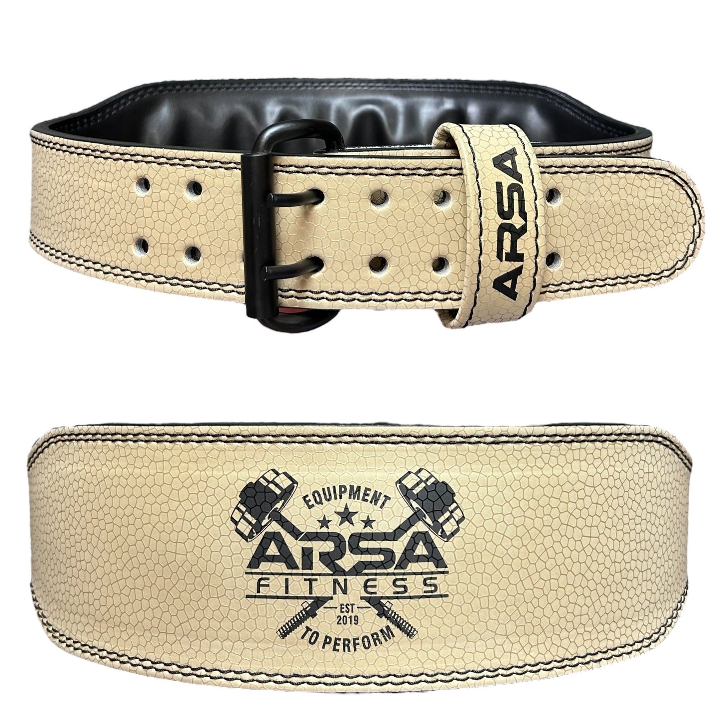 Sahara Sand 9 MM Weightlifting Belt - SKINZ Collection