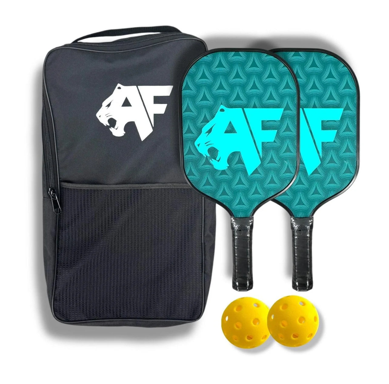 Pickleball Paddle Set of 2 (balls included) Standard 16MM