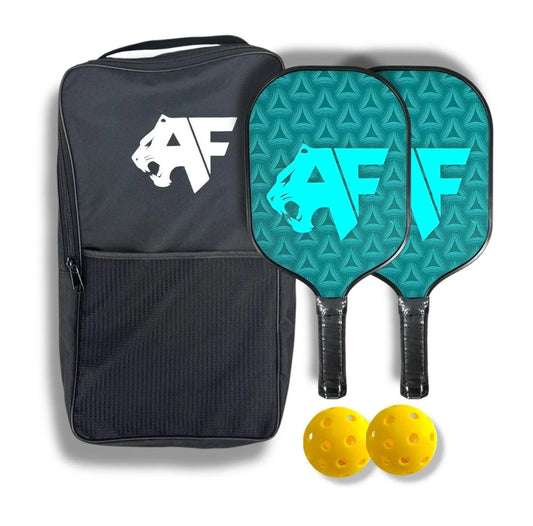 Pickleball Paddle Set of 2 (balls included) Standard 16MM