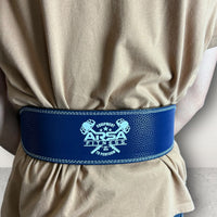 Deep Ocean 9MM Weightlifting Belt - SKINZ Collection