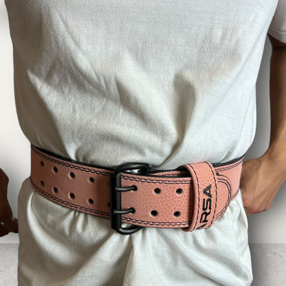 Pink Power 9 MM Weightlifting Belt - SKINZ Collection