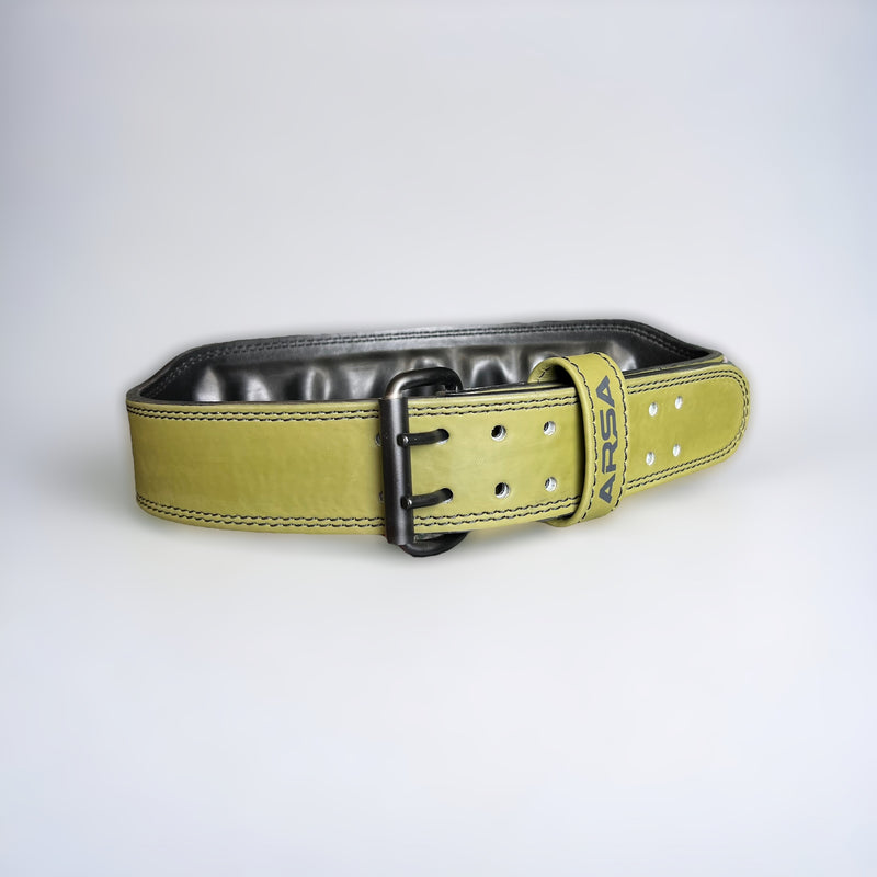9MM Padded Weightlifting Belt - Olive