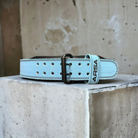 Aqua 9MM Weightlifting Belt - SKINZ Collection