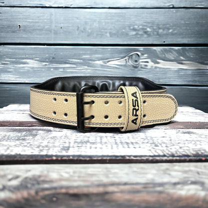 Sahara Sand 9 MM Weightlifting Belt - SKINZ Collection