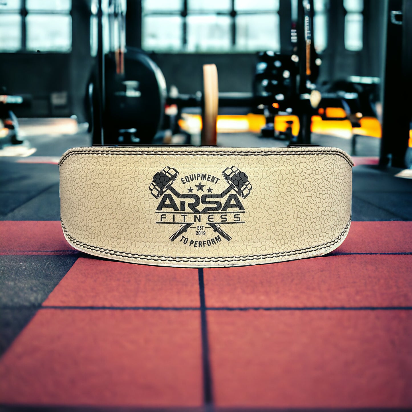 Sahara Sand 9 MM Weightlifting Belt - SKINZ Collection