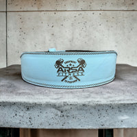 Aqua 9MM Weightlifting Belt - SKINZ Collection