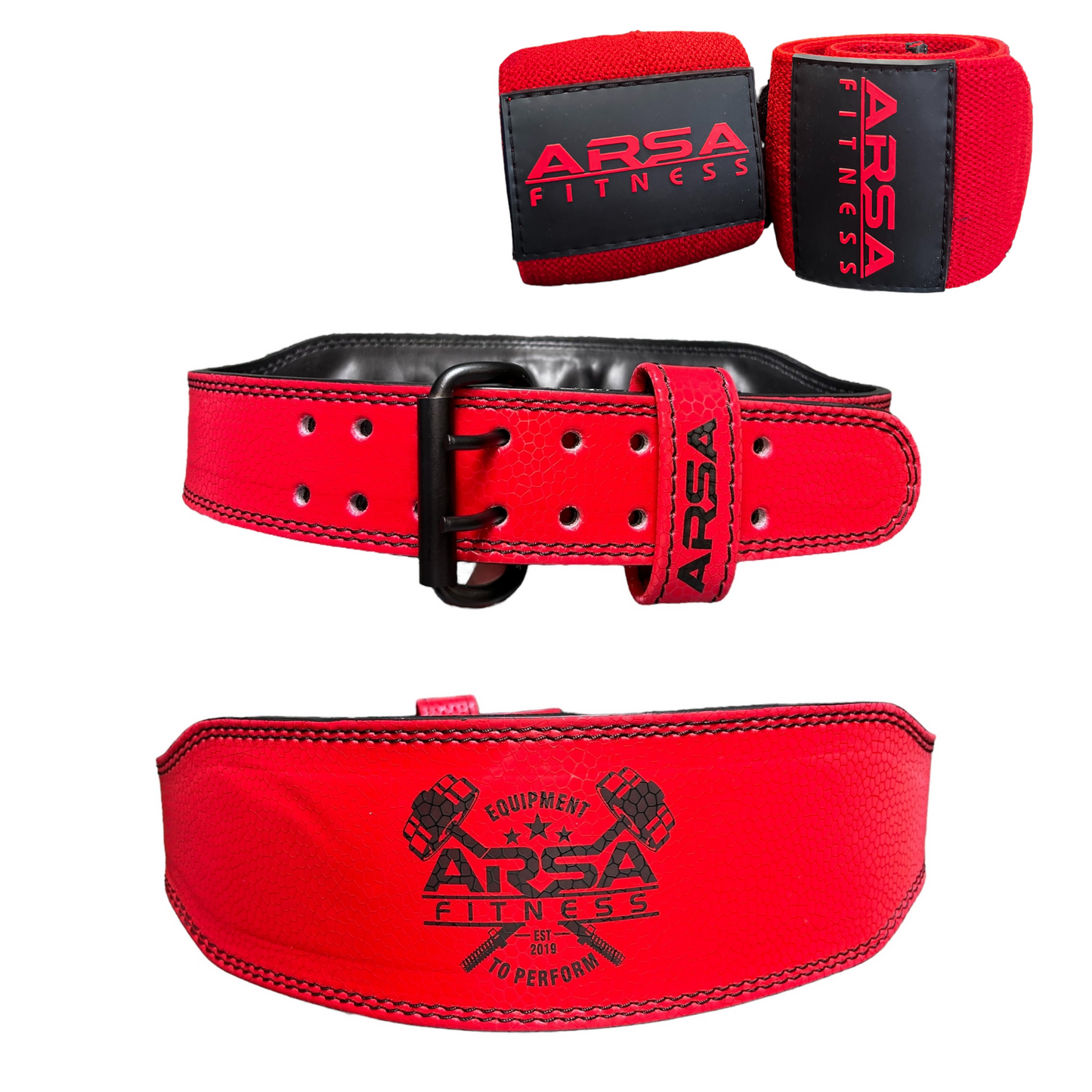 Bundle Red River 9 MM Weightlifting Belt - SKINZ Collection