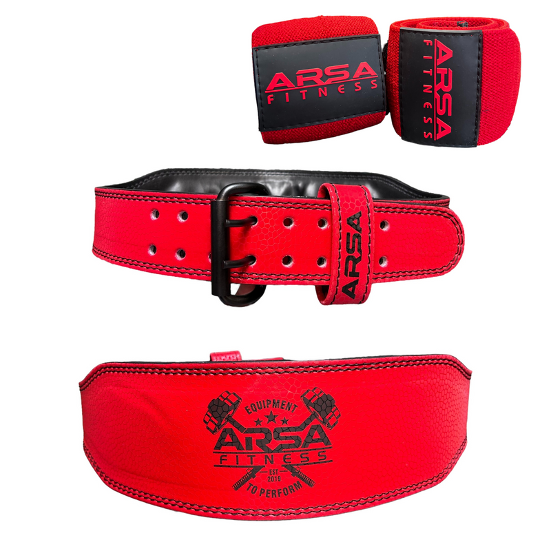Bundle Red River 9MM Weightlifting Belt - SKINZ Collection