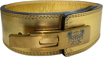 10mm Lever Gold Standard Belt - Golden